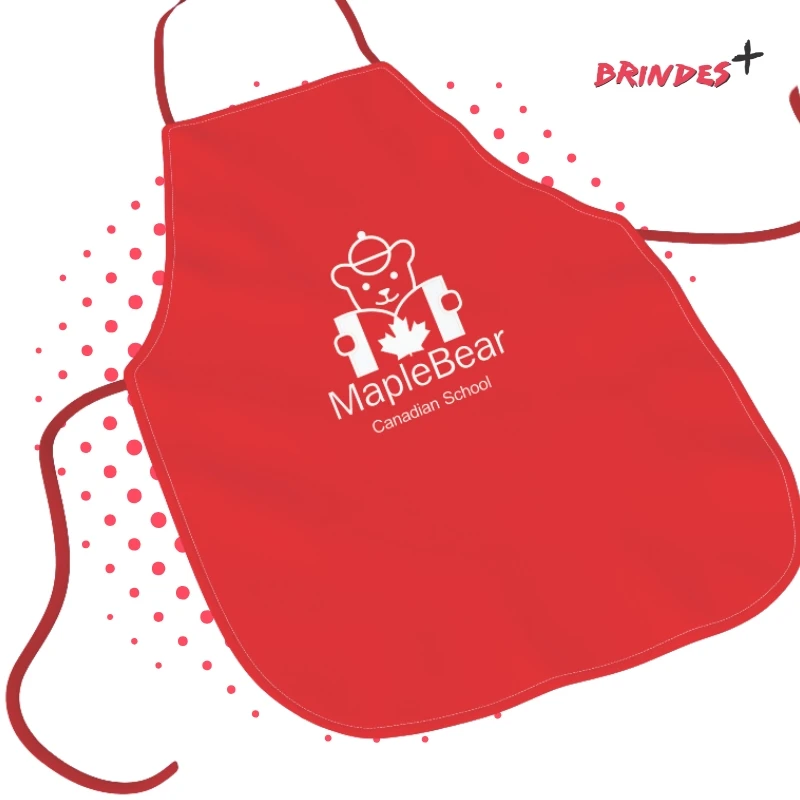Avental escolar personalizado