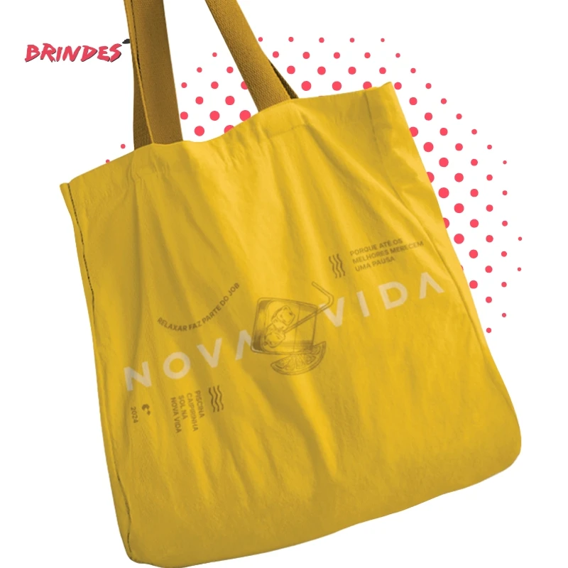 Ecobag para brinde personalizada