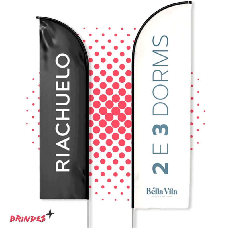Wind banner para propaganda